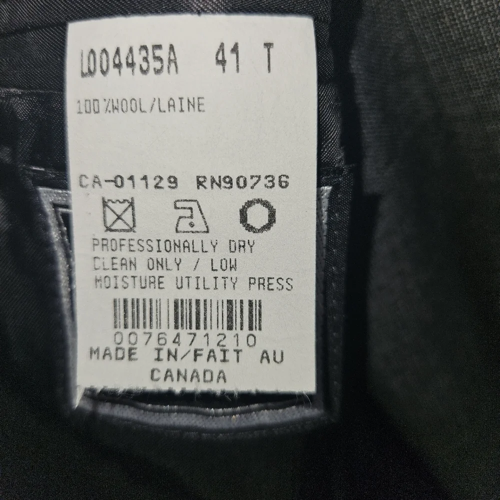 Ralph Lauren Mens 2 Piece Suit Size 41T - Picture 6 of 12